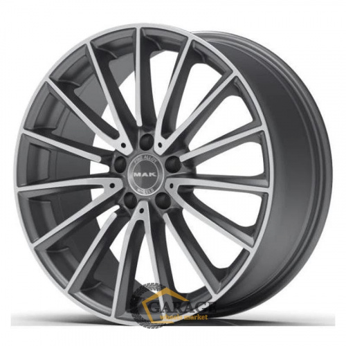 Komet MAK Komet 7.5x17 5*112 ET45 DIA66.6 Gunmetal Mirror Face Литой
