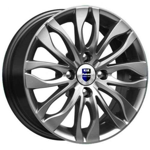 Канзаши K&K Канзаши 5.5x14 4*108 ET16 DIA65.1 Дарк платинум Литой