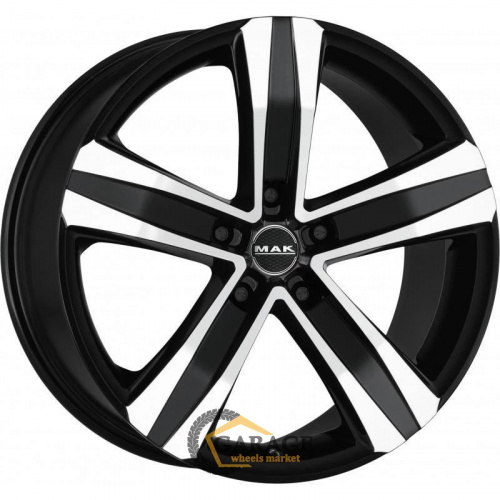 Stone 5 MAK Stone 5 6.5x16 5*120 ET50 DIA65.1 Black mirror Литой