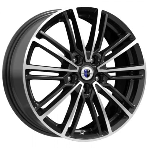 Эрфурт K&K Эрфурт 7x17 4*100 ET45 DIA67.1 Алмаз черный Литой