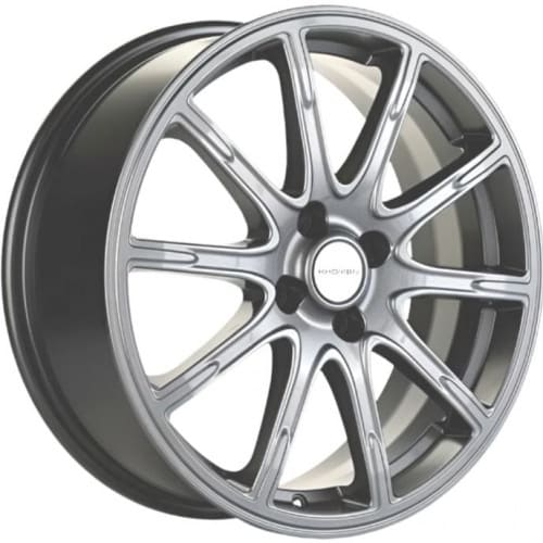 KHW 1707 Khomen KHW 1707 6.5x17 4*100 ET43 DIA60.1 G-Silver Литой