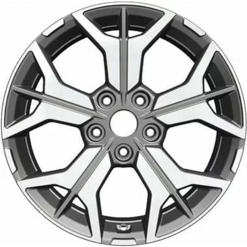 KHW 1715 Khomen KHW 1715 7x17 5*114.3 ET39 DIA60.1 Gray-FP Литой