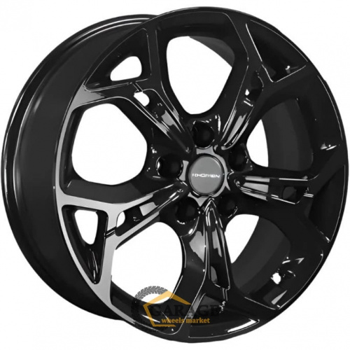KHW 1702 Khomen KHW 1702 7x17 5*110 ET45 DIA67.1 Black Литой