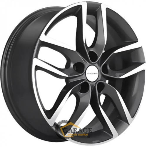 KHW 1708 Khomen KHW 1708 6.5x17 5*114.3 ET37 DIA66.6 Gray-FP Литой