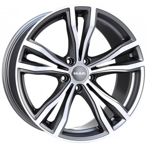 X-Mode MAK X-Mode 9.5x21 5*112 ET37 DIA66.6 Gunmetal Mirror Face Литой
