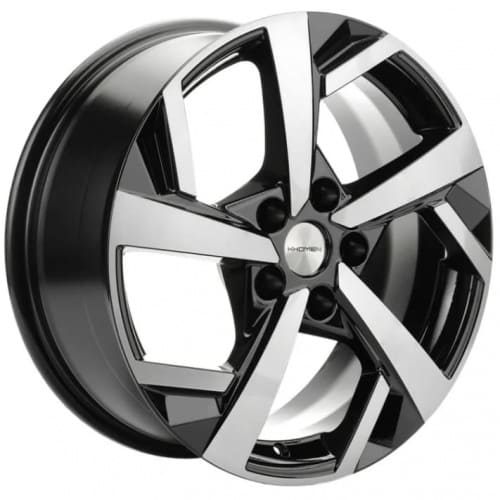 KHW 1712 Khomen KHW 1712 7x17 5*108 ET40 DIA54.1 Black-FP Литой