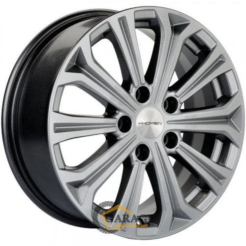 KHW 1610 Khomen KHW 1610 6.5x16 5*114.3 ET45 DIA60.1 Gray Литой