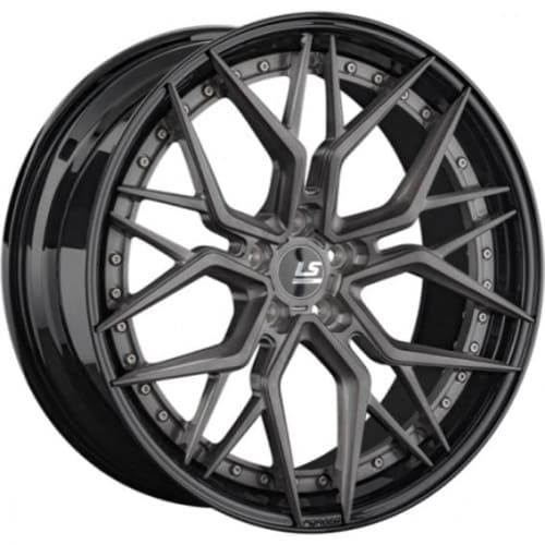 FG35 LS Forged FG35 10.5x21 5*112 ET43 DIA66.6 ALBRSD-GM/BK Кованый