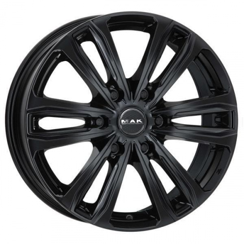 Safari 6 MAK Safari 6 7.5x17 6*130 ET50 DIA84.1 Gloss Black Литой