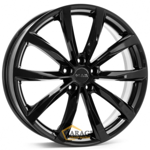Wolf MAK Wolf 7x18 5*114.3 ET35 DIA66.1 Gloss Black Литой