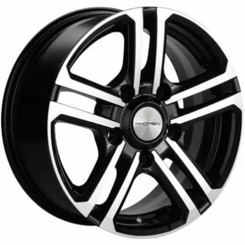 KHW 1602 Khomen KHW 1602 6.5x16 5*139.7 ET35 DIA98.5 Black-FP Литой