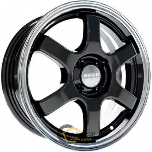 Киото Скад Киото 6x15 5*100 ET38 DIA57.1 Антрацит-алмаз Литой