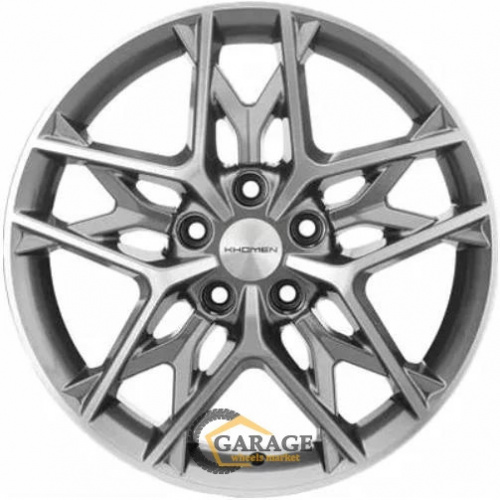 KHW 1709 Khomen KHW 1709 7x17 5*114.3 ET50 DIA67.1 Gray Литой