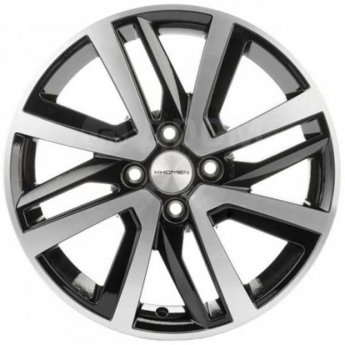 KHW 1609 Khomen KHW 1609 6x16 4*100 ET37 DIA60.1 Black-FP Литой