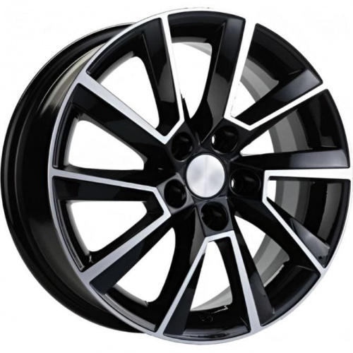 KHW 1604 Khomen KHW 1604 6x16 5*100 ET45 DIA54.1 Black-FP Литой