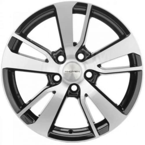 KHW 1704 Khomen KHW 1704 7x17 5*114.3 ET37 DIA66.6 Black-FP Литой