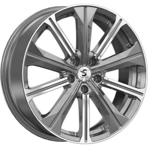 КР013 Скад КР013 7x19 5*114.3 ET40 DIA64.1 Diamond gloss graphite Литой