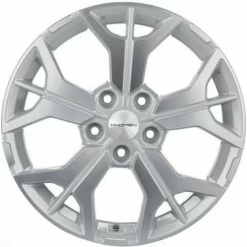 KHW 1715 Khomen KHW 1715 7x17 5*112 ET54 DIA57.1 F-Silver-FP Литой