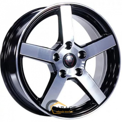 R-02 NZ R-02 7x17 5*114.3 ET45 DIA67.1 BKF Литой