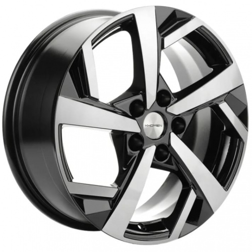 KHW 1712 Khomen KHW 1712 7x17 5*114.3 ET48 DIA67.1 Black-FP Литой