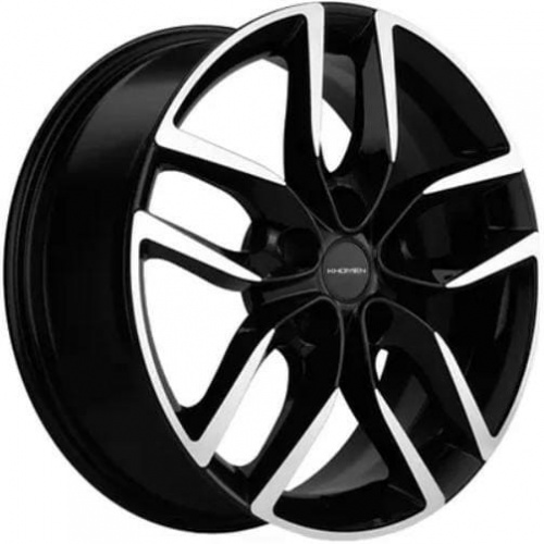 KHW 1708 Khomen KHW 1708 6.5x17 5*114.3 ET49 DIA67.1 Black-FP Литой