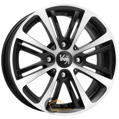 Беринг K&K Беринг 6.5x15 4*98 ET30 DIA58.6 Алмаз черный Литой