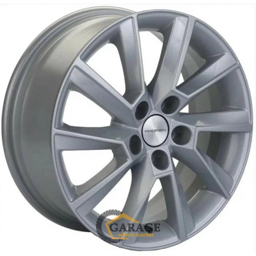 KHW 1604 Khomen KHW 1604 6x16 5*105 ET39 DIA56.6 F-Silver Литой