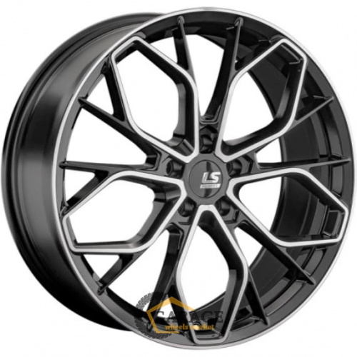RC71 LS FlowForming RC71 8.5x19 5*108 ET40 DIA63.3 BKF Литой