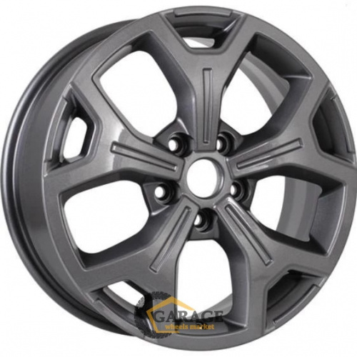 KHW 1710 Khomen KHW 1710 6.5x17 5*114.3 ET40 DIA64.1 Gray Литой