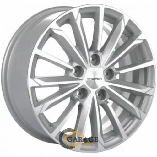 KHW 1611 Khomen KHW 1611 6.5x16 5*114.3 ET45 DIA67.1 F-Silver-FP Литой