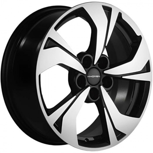 KHW 1724 Khomen KHW 1724 7x17 5*108 ET49 DIA59.5 Black-FP Литой