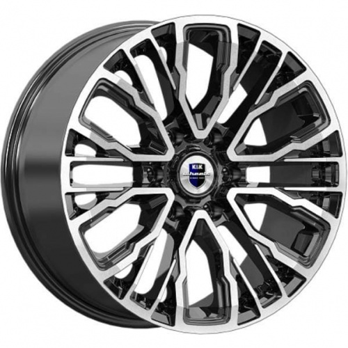 Кортес K&K Кортес 8.5x19 6*139.7 ET24 DIA77.8 Алмаз черный Литой