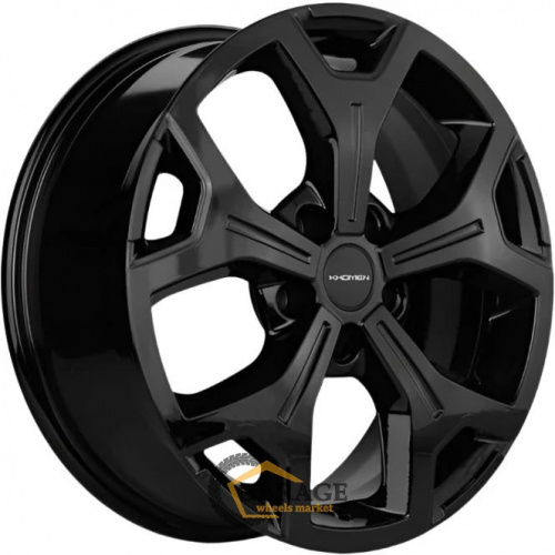 KHW 1710 Khomen KHW 1710 7x17 5*114.3 ET37 DIA66.6 Black Литой