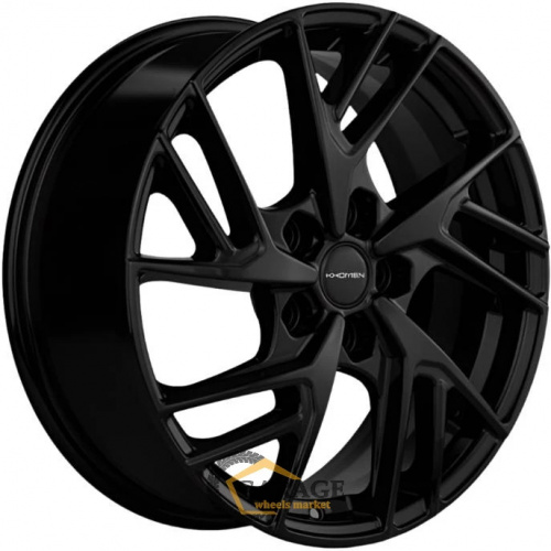 KHW 1722 Khomen KHW 1722 6.5x17 5*114.3 ET45 DIA67.1 Black Литой