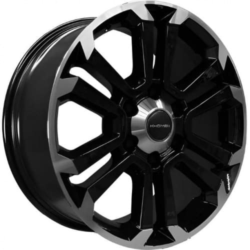 KHW 1817 Khomen KHW 1817 7.5x18 6*139.7 ET30 DIA106.1 Black-FP Литой