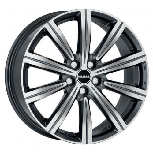 Birmingham MAK Birmingham 8x19 5*120 ET38 DIA72.6 Gunmetal Mirror Face Литой