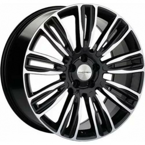 KHW 2004 Khomen KHW 2004 8.5x20 5*120 ET45 DIA59.5 Black-FP Литой