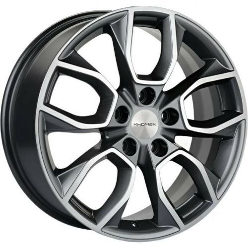 KHW 1713 Khomen KHW 1713 7x17 5*114.3 ET48 DIA67.1 Gray-FP Литой