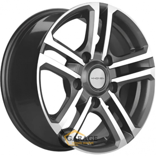 KHW 1602 Khomen KHW 1602 6.5x16 5*139.7 ET35 DIA98.5 Gray-FP Литой