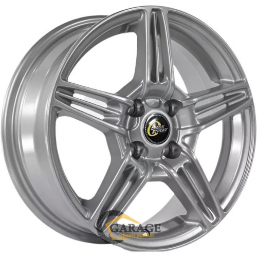 CR-27 Cross Street CR-27 6x15 5*100 ET38 DIA57.1 Silver Литой