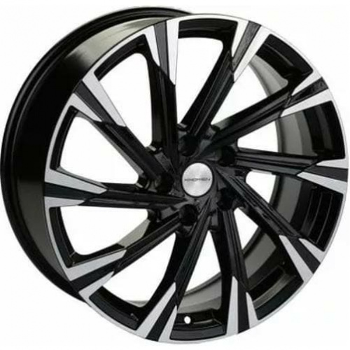 KHW 1901 Khomen KHW 1901 7.5x19 5*114.3 ET49.5 DIA67.1 Black-FP Литой
