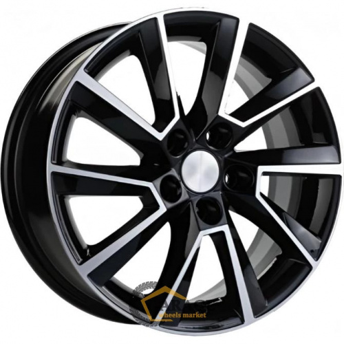 KHW 1604 Khomen KHW 1604 6x16 5*100 ET38 DIA57.1 Black-FP Литой