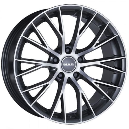 Munchen MAK Munchen 8.5x19 5*120 ET18 DIA72.6 Gunmetal Mirror Face Литой