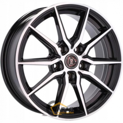R-03 NZ R-03 7x17 5*114.3 ET45 DIA60.1 BKF Литой