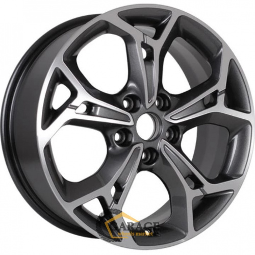 KHW 1702 Khomen KHW 1702 7x17 5*114.3 ET40 DIA66.1 Gray-FP Литой