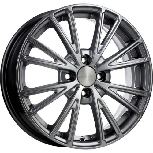 КиК Меандр 6x16 PCD 4x100 ET 50 DIA 60.1 дарк платинум
