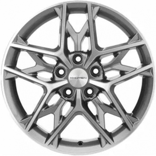 KHW 1709 Khomen KHW 1709 7x17 5*114.3 ET49 DIA67.1 Gray Литой