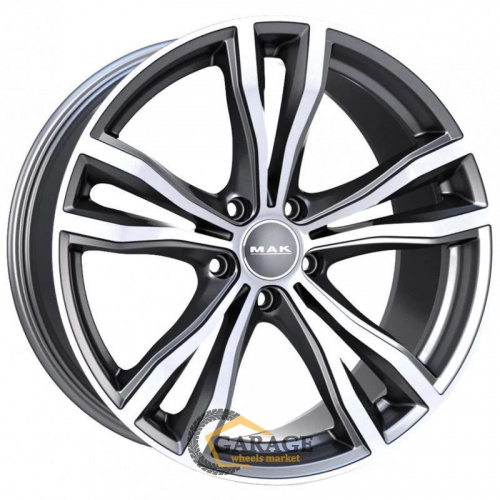 X-Mode MAK X-Mode 9x19 5*120 ET18 DIA74.1 Gunmetal Mirror Face Литой