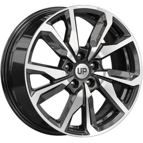 UP114 WUP UP114 7x17 5*114.3 ET37 DIA66.6 New Diamond Литой