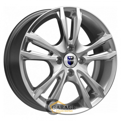 Samara K&K Samara 6x16 4*100 ET41 DIA60.1 Сильвер Литой